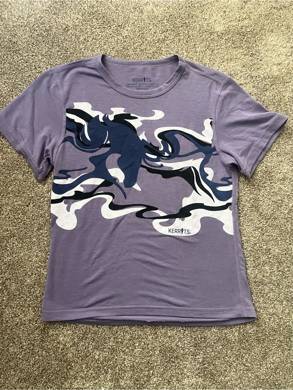 Kerrits Purple, Navy, White Horse T-Shirt